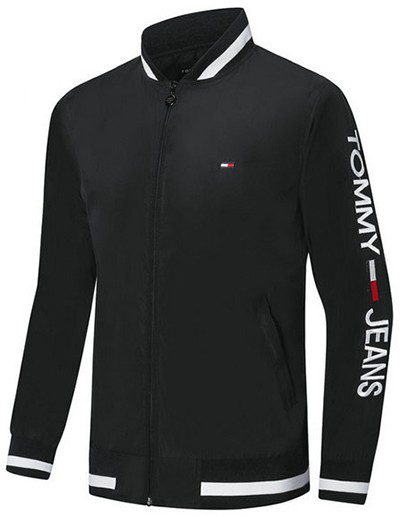טומי הילפיגר-TOMMY JACKET - Black