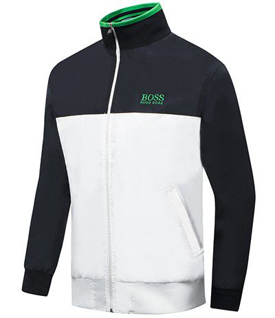 בוס-HUGO BOSS JACKET MEN'S - Black & White