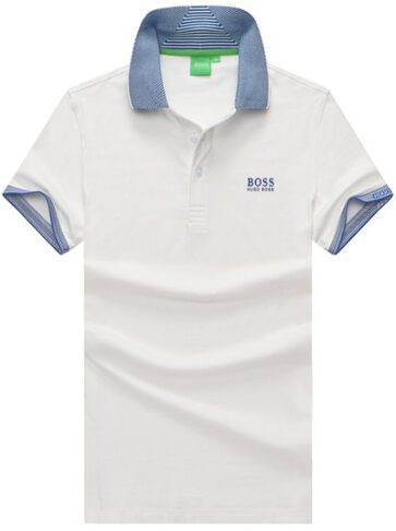 בוס-HUGO BOSS POLO TSHIRT MEN'S - White