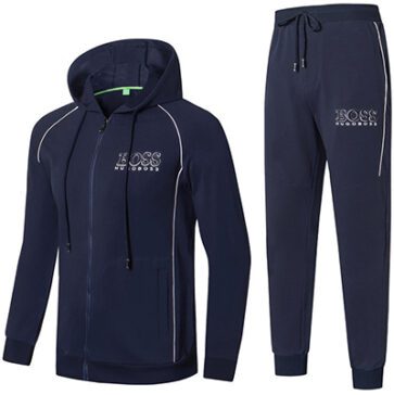 בוס-HUGO BOSS SUIT MEN'S - Navy Blue