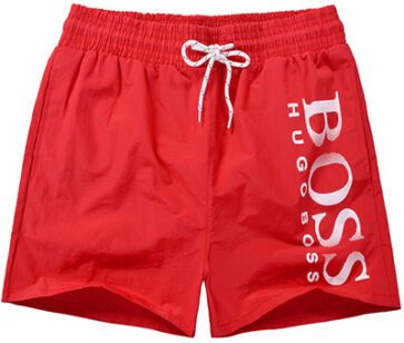 בוס-HUGO BOSS SWIM MEN'S-RED