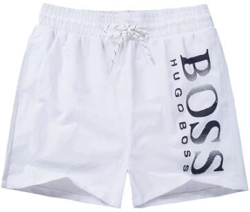 בוס-HUGO BOSS SWIM MEN'S-WHITE