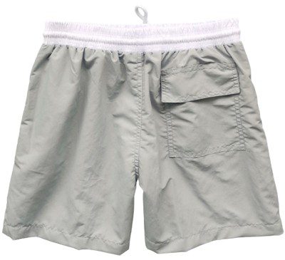 בוס-HUGO BOSS SWIM MEN'S-WHITE & GRAY – תמונה 2