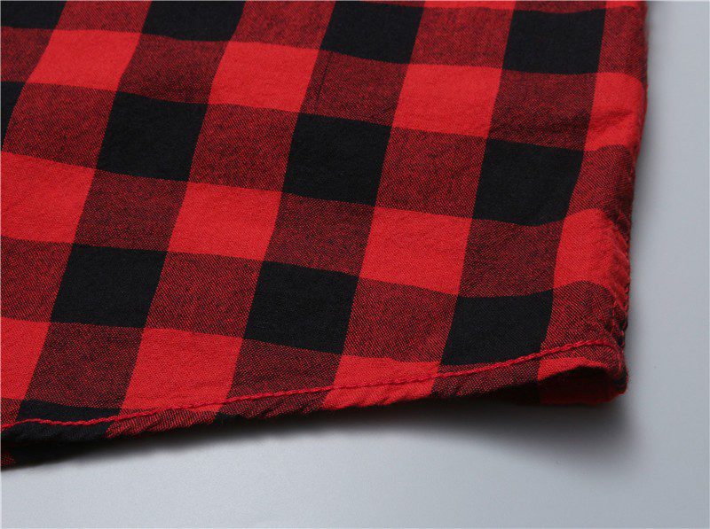 טומי הילפיגר-TOMMY BUTTON MEN'S- RED & BLACK – תמונה 5