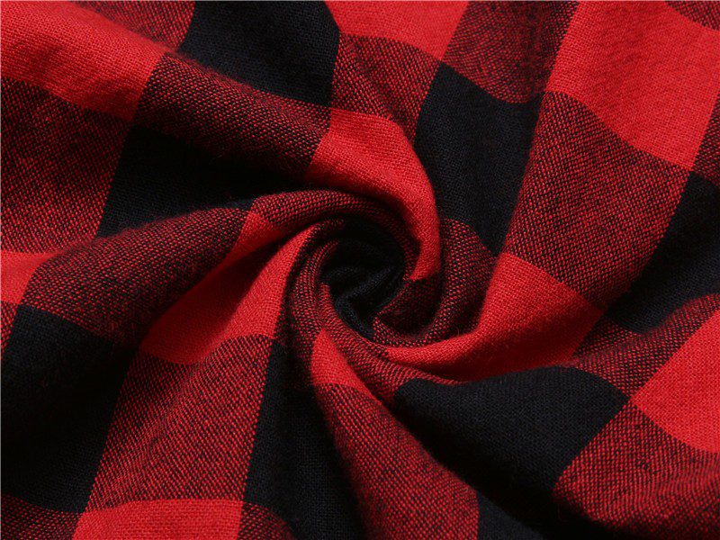 טומי הילפיגר-TOMMY BUTTON MEN'S- RED & BLACK – תמונה 6