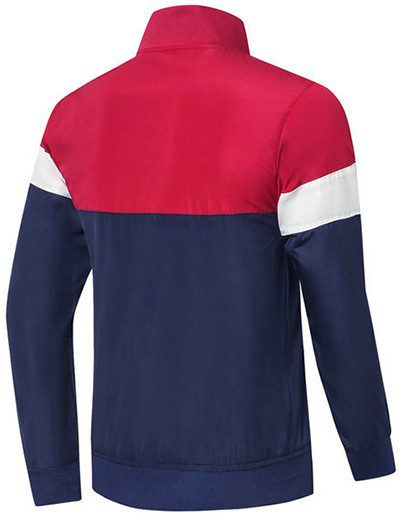 טומי הילפיגר-TOMMY JACKET - BLUE RED & WHITE – תמונה 2