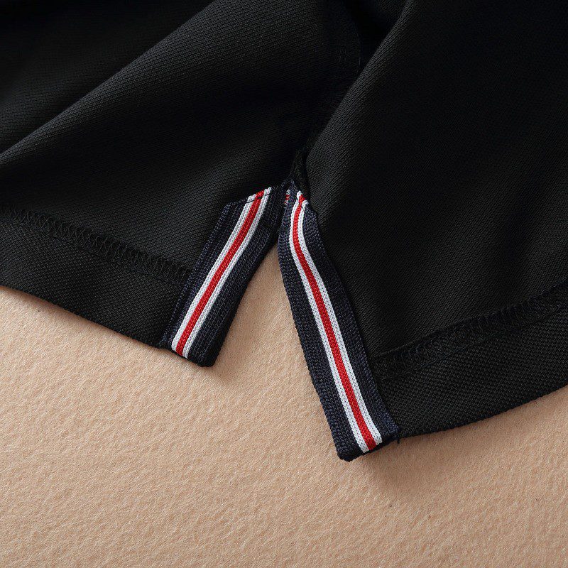 טומי הילפיגר-TOMMY POLO MEN'S TSHIRT - BLACK – תמונה 9