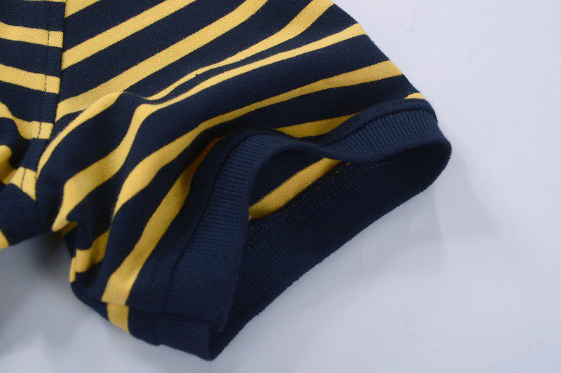 טומי הילפיגר-TOMMY POLO MEN'S TSHIRT - BLACK & YELLOW – תמונה 8