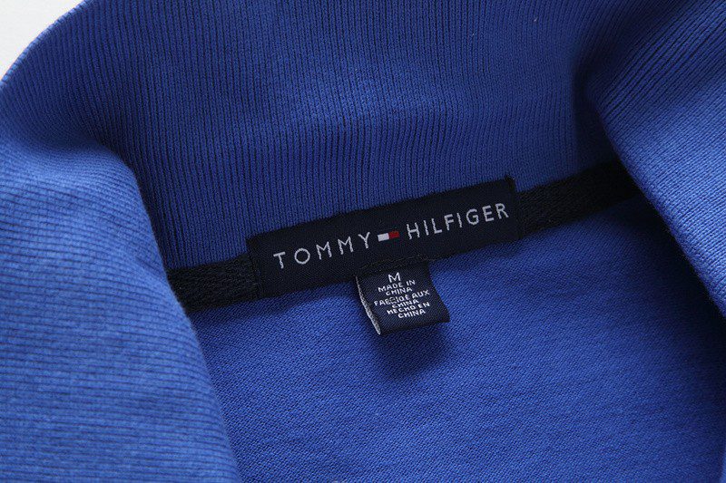 טומי הילפיגר-TOMMY POLO MEN'S TSHIRT - BLUE – תמונה 5