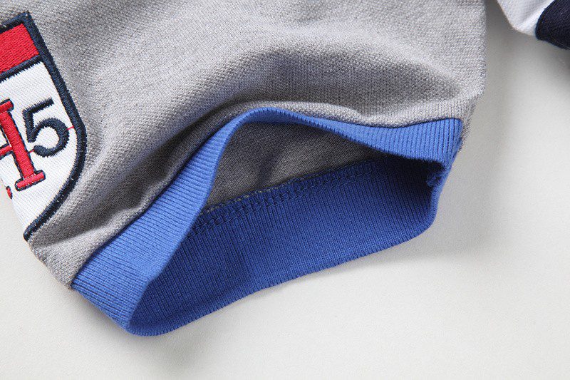 טומי הילפיגר-TOMMY POLO MEN'S TSHIRT - BLUE – תמונה 9