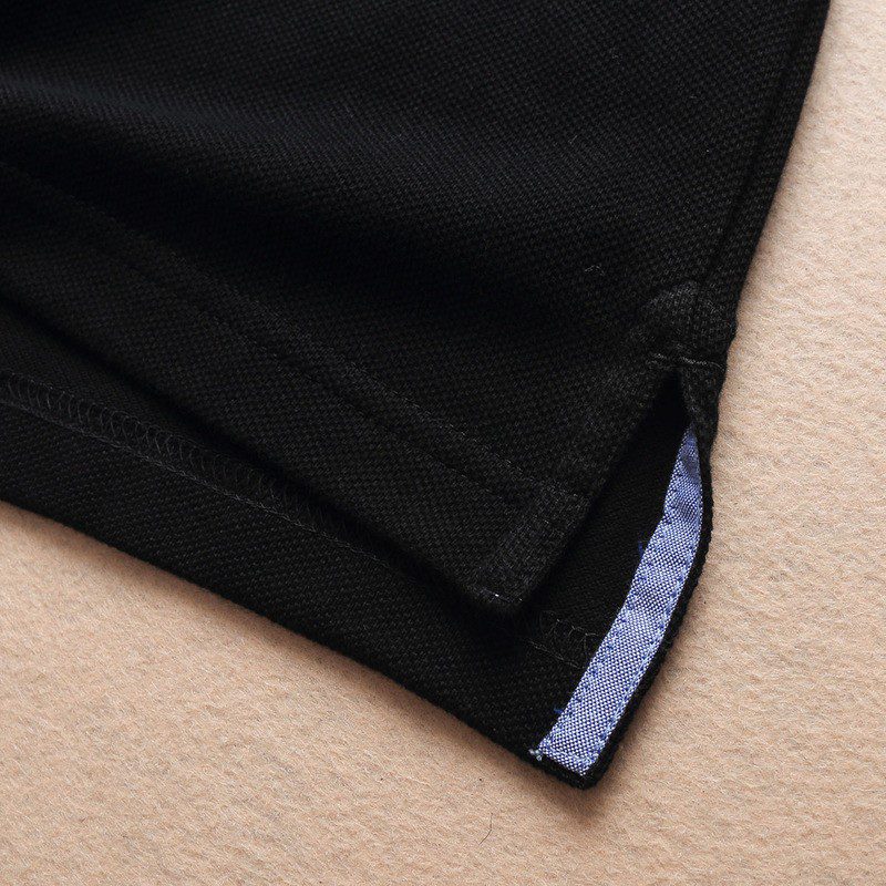 טומי הילפיגר-TOMMY POLO MEN'S TSHIRT - Black – תמונה 8