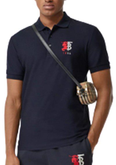 טומי הילפיגר-TOMMY POLO MEN'S TSHIRT - Black Rock – תמונה 3