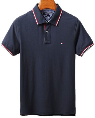 טומי הילפיגר-TOMMY POLO MEN'S TSHIRT - Blue Zodiac