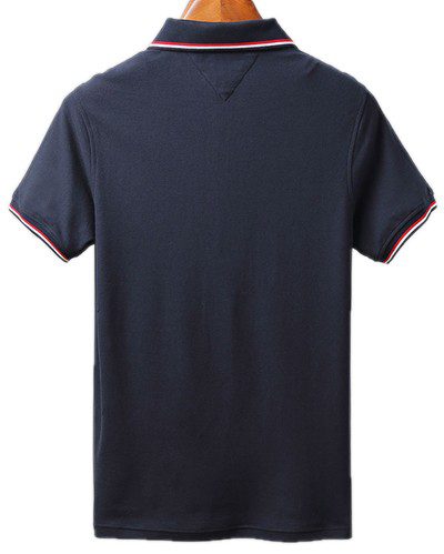 טומי הילפיגר-TOMMY POLO MEN'S TSHIRT - Blue Zodiac – תמונה 2