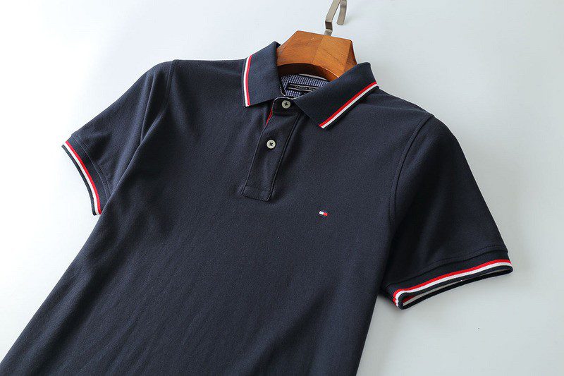 טומי הילפיגר-TOMMY POLO MEN'S TSHIRT - Blue Zodiac – תמונה 4