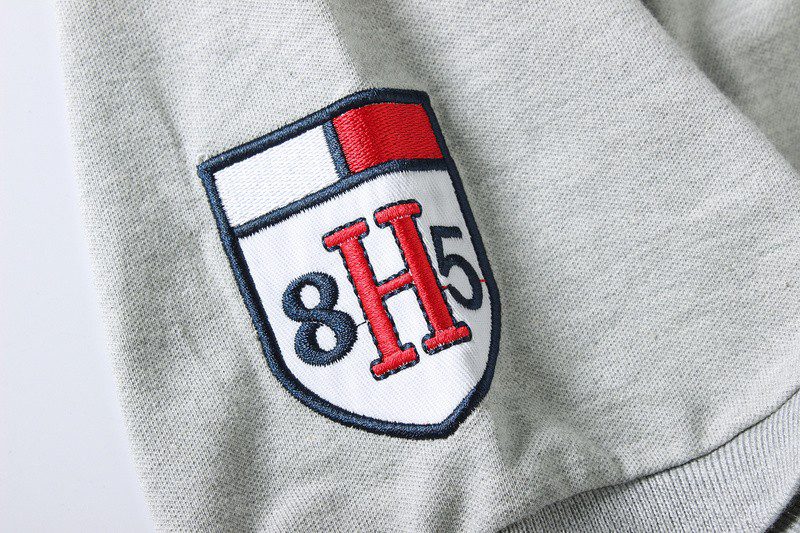 טומי הילפיגר-TOMMY POLO MEN'S TSHIRT - GRAY – תמונה 15