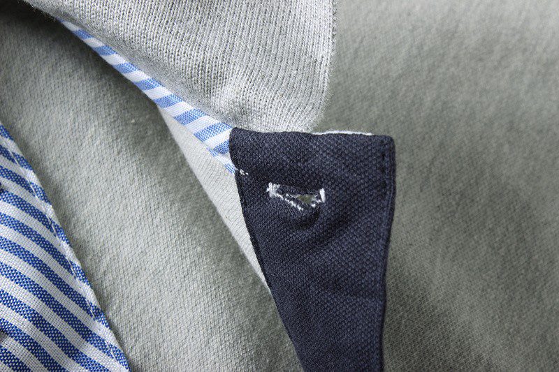 טומי הילפיגר-TOMMY POLO MEN'S TSHIRT - GRAY – תמונה 23