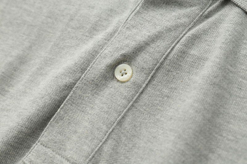 טומי הילפיגר-TOMMY POLO MEN'S TSHIRT - Gray – תמונה 10