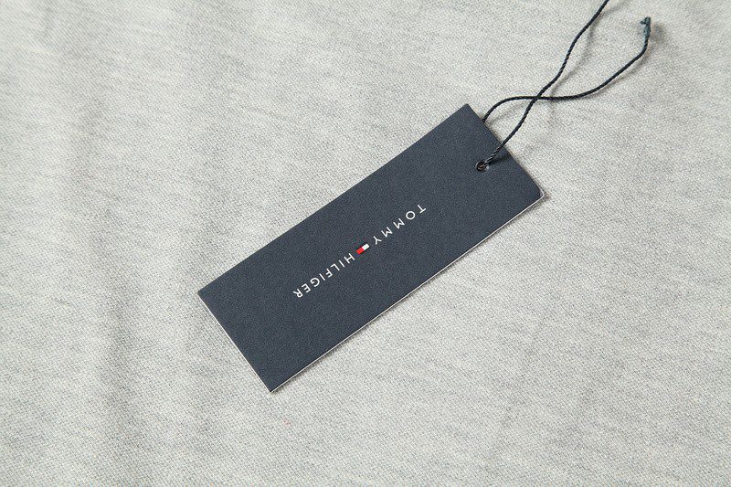 טומי הילפיגר-TOMMY POLO MEN'S TSHIRT - Gray – תמונה 16