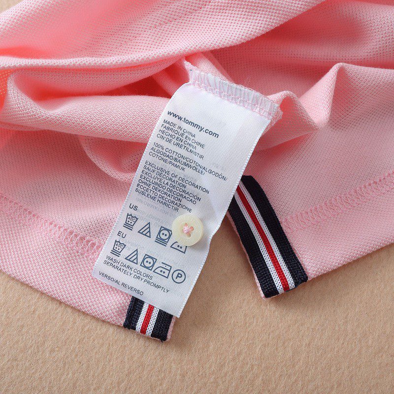 טומי הילפיגר-TOMMY POLO MEN'S TSHIRT - LIGHT PINK – תמונה 10