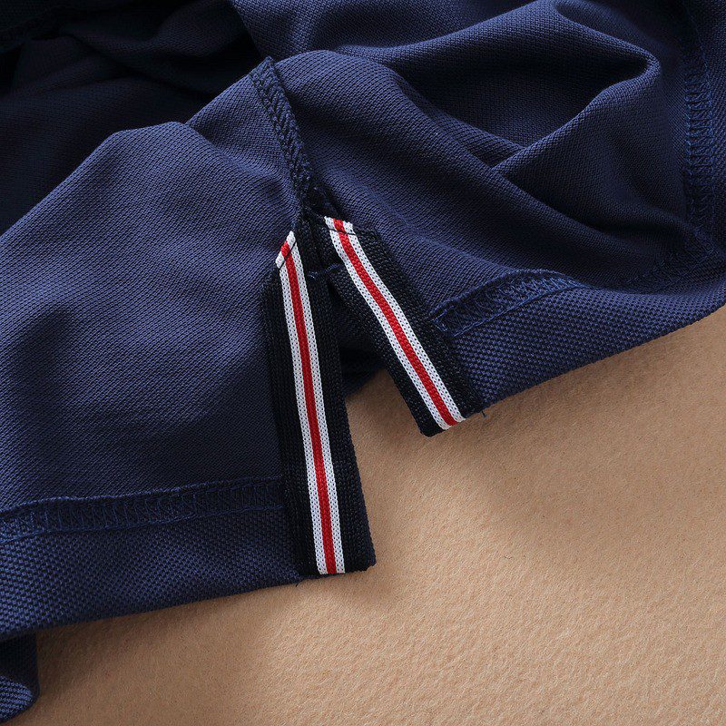 טומי הילפיגר-TOMMY POLO MEN'S TSHIRT - NAVY BLUE – תמונה 11