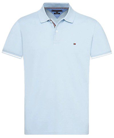 טומי הילפיגר-TOMMY POLO MEN'S TSHIRT - Pattens Blue – תמונה 2