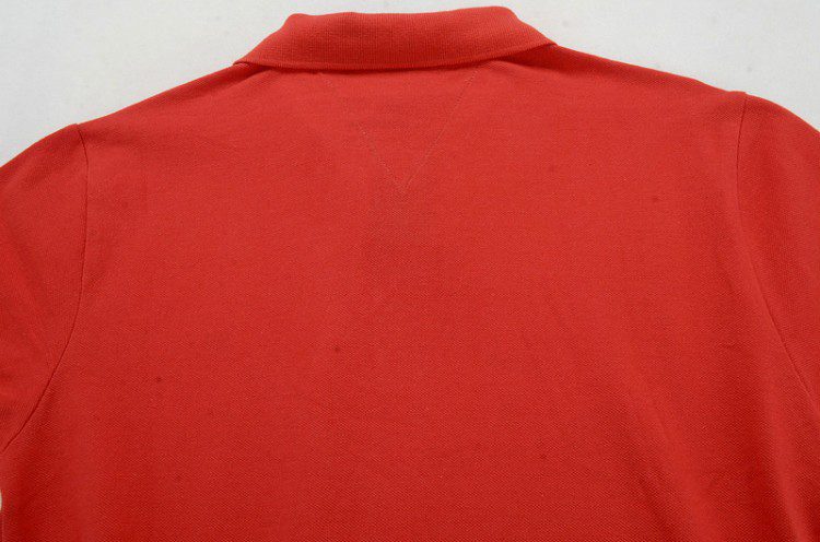 טומי הילפיגר-TOMMY POLO MEN'S TSHIRT - RED – תמונה 5