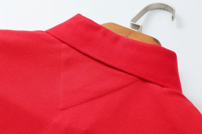 טומי הילפיגר-TOMMY POLO MEN'S TSHIRT - Red – תמונה 8