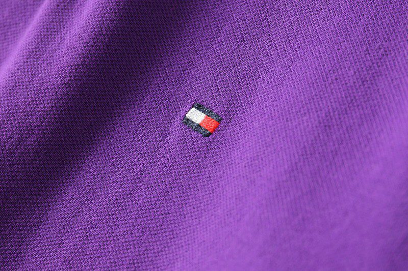 טומי הילפיגר-TOMMY POLO MEN'S TSHIRT - Royal Purple – תמונה 5