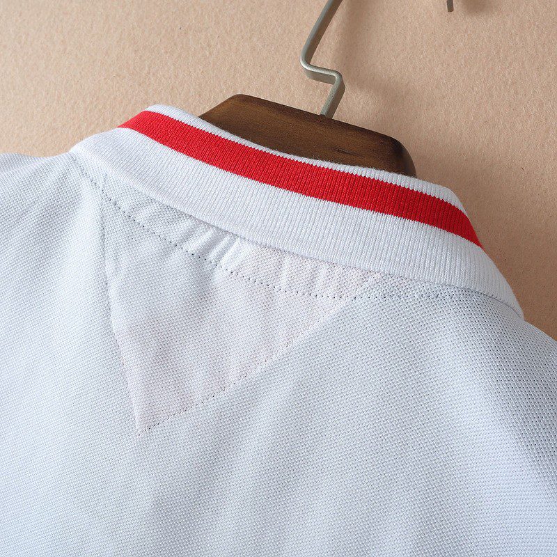 טומי הילפיגר-TOMMY POLO MEN'S TSHIRT - WHITE – תמונה 13