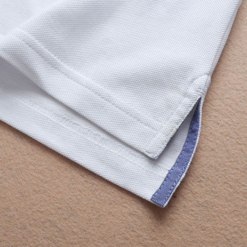 טומי הילפיגר-TOMMY POLO MEN'S TSHIRT - White – תמונה 8