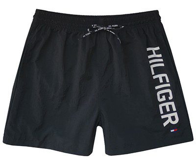 טומי הילפיגר-TOMMY SWIM MEN'S - BLACK