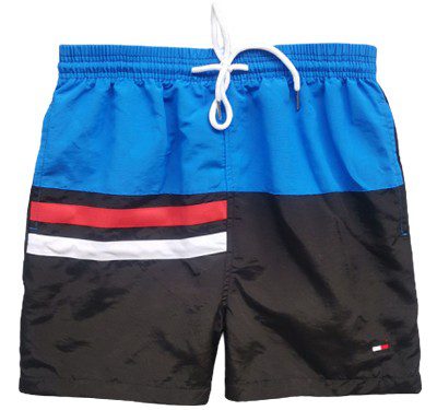 טומי הילפיגר-TOMMY SWIM MEN'S - BLUE & BLACK