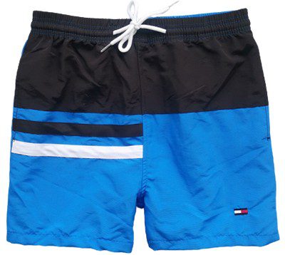 טומי הילפיגר-TOMMY SWIM MEN'S - Black & BLUE