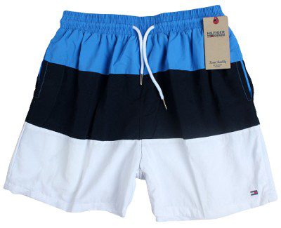 טומי הילפיגר-TOMMY SWIM MEN'S - Blue Black & White
