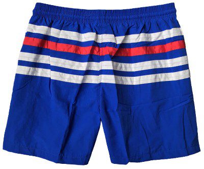 טומי הילפיגר-TOMMY SWIM MEN'S - Egyptian Blue White – תמונה 2
