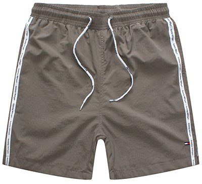 טומי הילפיגר-TOMMY SWIM MEN'S - Gray & White