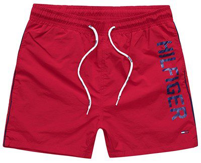 טומי הילפיגר-TOMMY SWIM MEN'S - RED