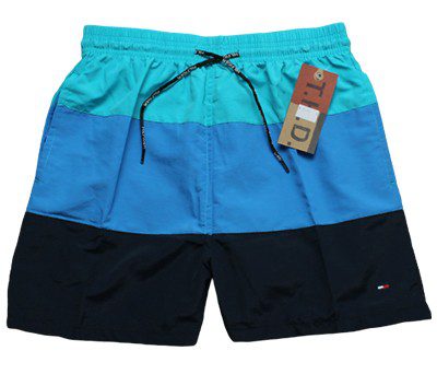 טומי הילפיגר-TOMMY SWIM MEN'S - Summer Sky Blue black