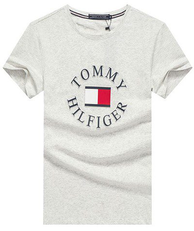 טומי הילפיגר-TOMMY TSHIRT MEN'S - Snow Drift