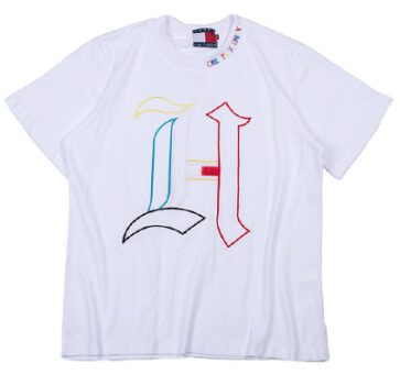 טומי הילפיגר-TOMMY TSHIRT MEN'S - WHITE