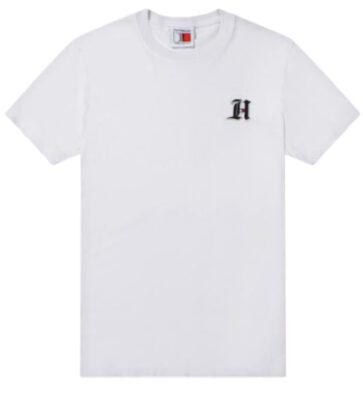טומי הילפיגר-TOMMY TSHIRT MEN'S - WHITE