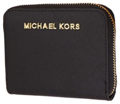 מייקל קורס-MICHAEL KORS WALLET-Black – תמונה 8