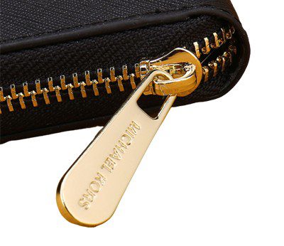 מייקל קורס-MICHAEL KORS WALLET-Black – תמונה 4