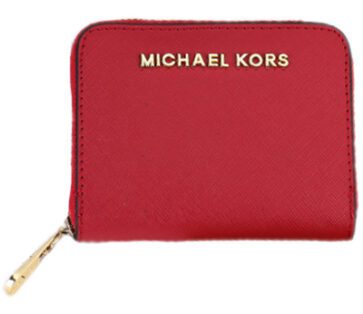 מייקל קורס-MICHAEL KORS WALLET-Old Rose