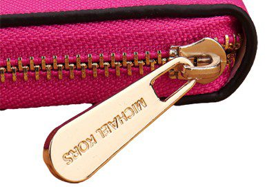 מייקל קורס-MICHAEL KORS WALLET-Pink – תמונה 3