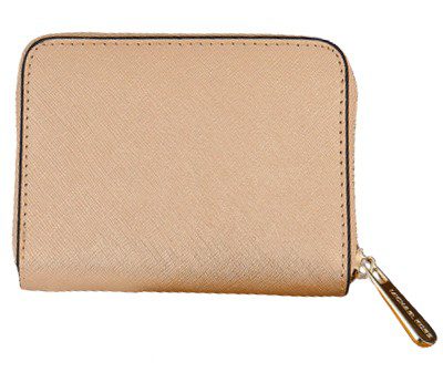 מייקל קורס-MICHAEL KORS WALLET-Tan – תמונה 2