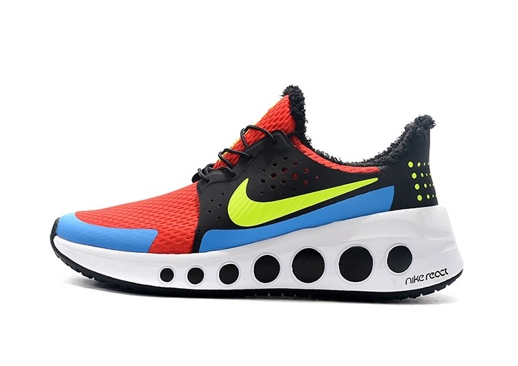 נעלי נייק - Nike react Tinker Hatfield - Black Cinnabar & Blue