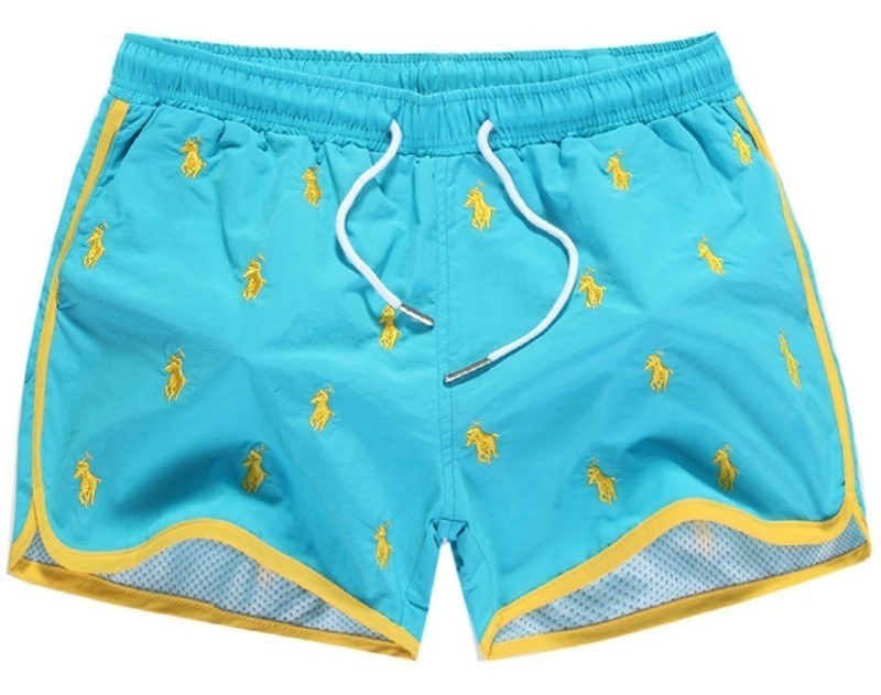 ראלף לורן-RALPH LAUREN SHORT WOMEN'S - Turquoise & Yellow