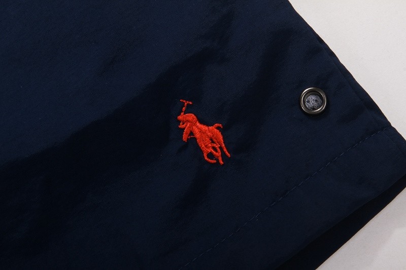 ראלף לורן-RALPH LAUREN SWIM BEACH SHORT MEN'S - Navy Blue & White – תמונה 8